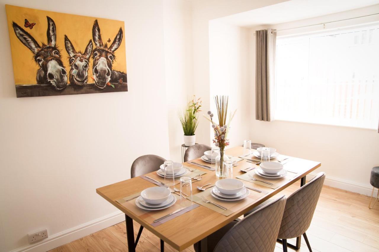 3Br-St Johns Hse-Free Parking-Workers-Kitchen-Wifi-Dog Friendly Lejlighed Doncaster Eksteriør billede