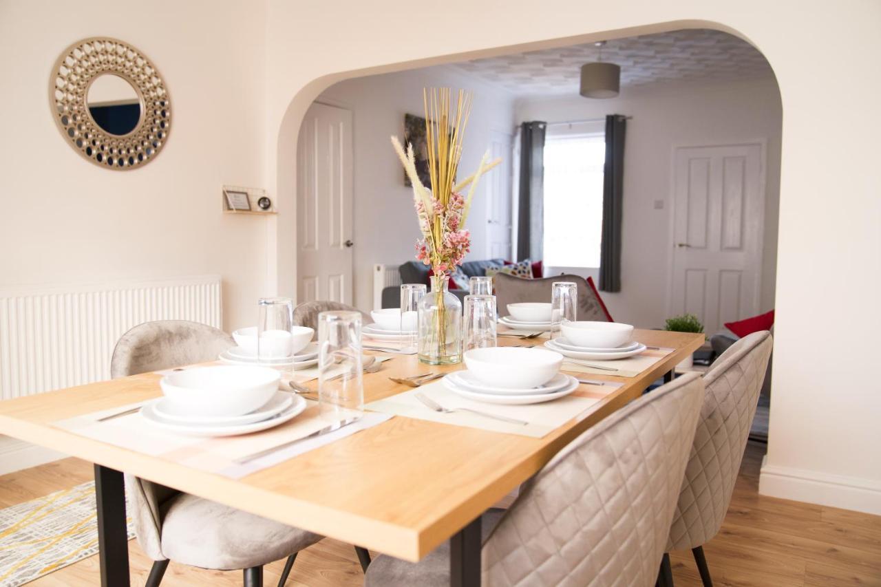 3Br-St Johns Hse-Free Parking-Workers-Kitchen-Wifi-Dog Friendly Lejlighed Doncaster Eksteriør billede