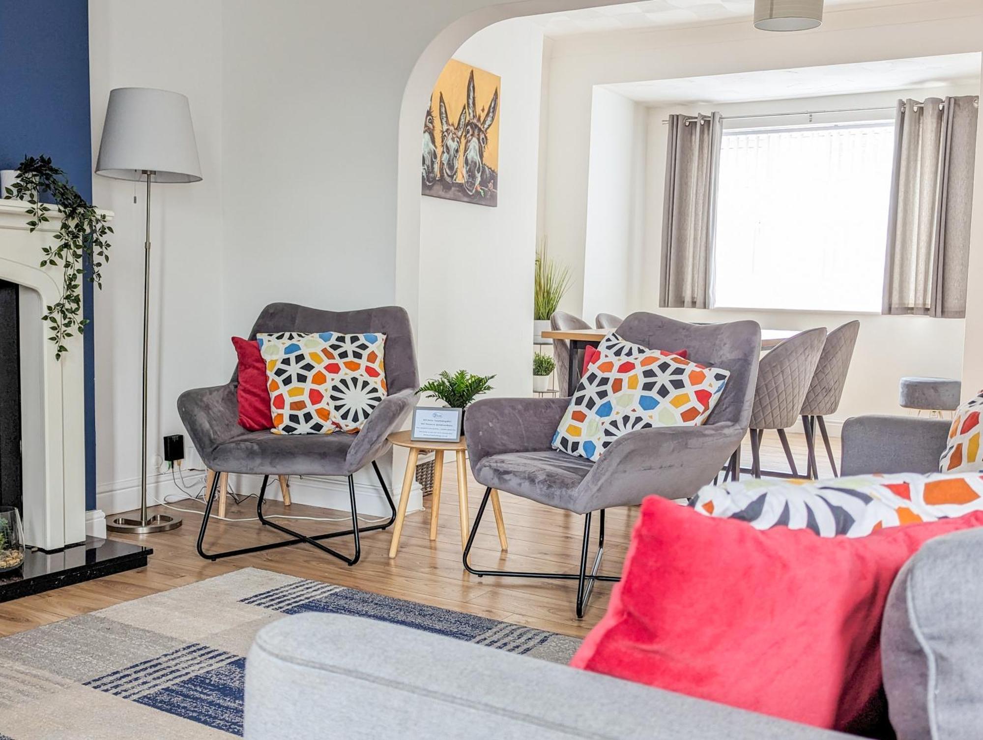 3Br-St Johns Hse-Free Parking-Workers-Kitchen-Wifi-Dog Friendly Lejlighed Doncaster Eksteriør billede