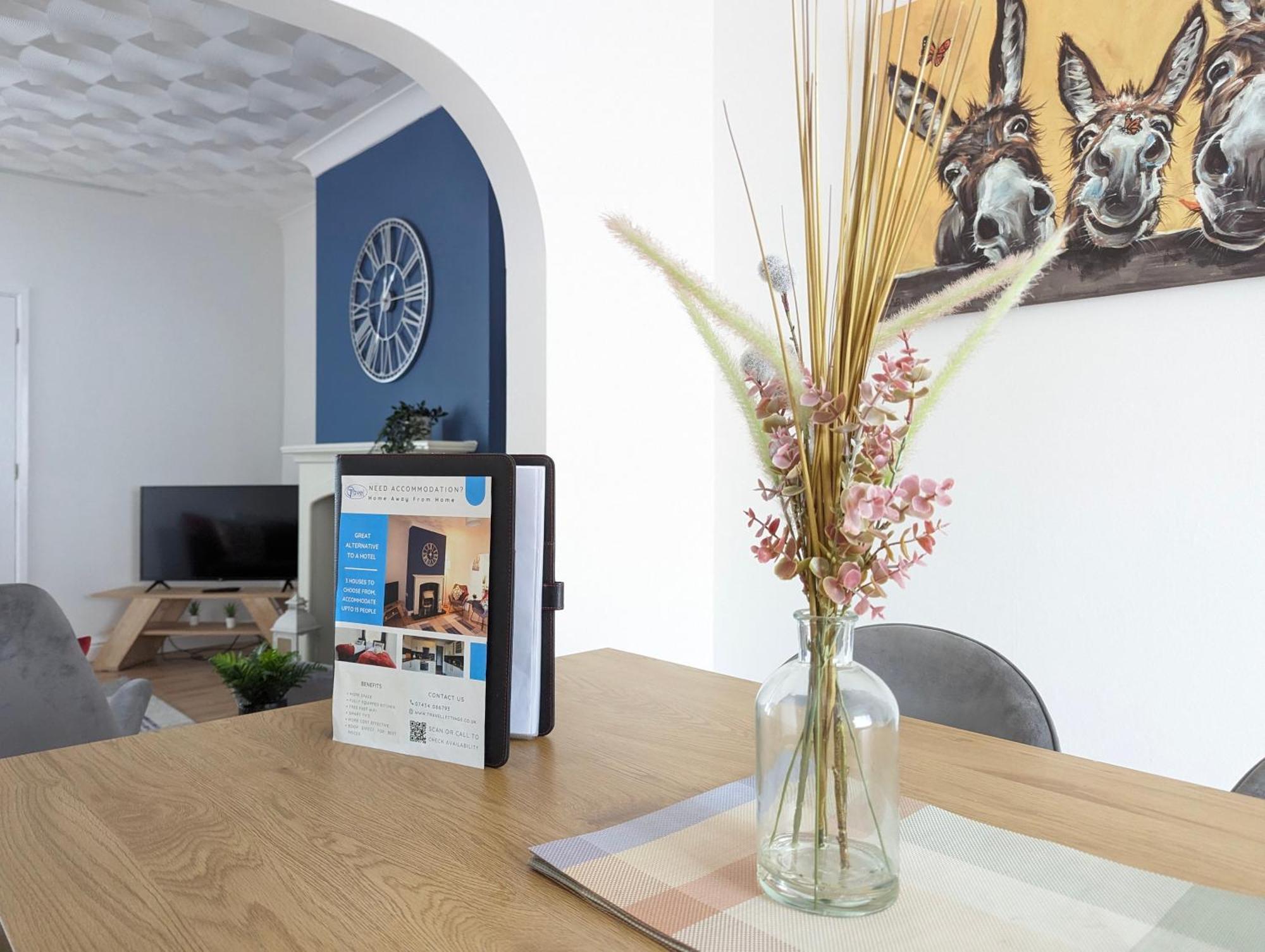 3Br-St Johns Hse-Free Parking-Workers-Kitchen-Wifi-Dog Friendly Lejlighed Doncaster Eksteriør billede